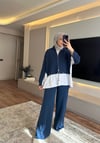 Triko Spor Örme Takım İndigo - TAKIM
