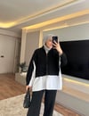 Triko Spor Örme Takım Siyah - TAKIM