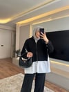 Triko Spor Örme Takım Siyah - TAKIM