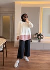 Ütü İzli Bol Paça Pantalon Siyah - ALT GİYİM