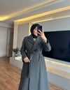 Uzun Kaşe Kaban Antrasit - KABAN