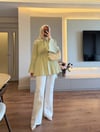Velora Pileli Gömlek Yeşil - GÖMLEK