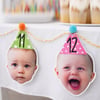 12 Aylık Rengarenk Fotoğraf Flama Banner
