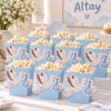 40 Uçurma Popcorn Kutusu | Leylek Temalı Mısır Kutusu