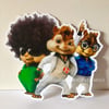 Alvin ve Sincaplar Temalı Ayaklı Maket