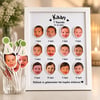 BabyMonths Fotoğraf Çerçevesi Beyaz