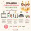 Çilek Temalı Fotoğraflı Kürdan