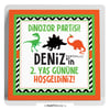 Dinozor Temalı Afiş Branda
