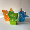 Dinozor Temalı Popcorn Kutusu