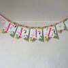 Flamingo Temalı Harf Banner