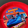 Hot Wheels Temalı Tabak