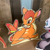 Kelebekli Bambi Ayaklı Figür