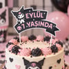Kuromi Temalı Pasta Süsü
