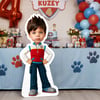 Paw Patrol Ryder Kişiye Özel Fotoğraflı Ayaklı Maket