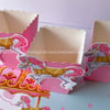 Pembe Atlı Karınca Temalı Popcorn Kutusu