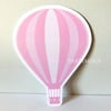 Pembe Hava Balonu Temalı Ayaklı Pano