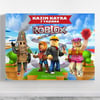 Roblox Temalı Afiş Branda