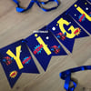 Spiderman Temalı Harf Banner