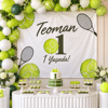 Tenis Temalı 1 Yaş Doğum Günü Afiş Branda