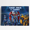 Transformers Temalı Afiş Branda