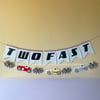 Two Fast Temalı Harf Banner