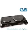 CVS DN 202 Twinn Siyah İkili Elektrikli Ocak