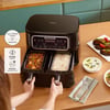 Karaca Air Pro Cook Duo Copper Ev Yemeği Xxxl Copper 8 Kişilik 4+4 Litre Airfryer 