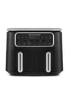 Karaca Air Pro Cook Duo Tandır XXXL 4+4 Litre Black Silver Airfryer 