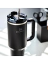 Stanley Quencher Siyah 1.18 lt Pipetli Termos Bardak