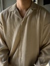 apaç yaka oversize gömlek