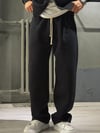 Baggy Fit Şardonlu Pantolon