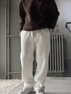Baggy Kalıp Şardonlu Pantolon
