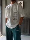Descartes Patch Baskılı Oversize T-shirt
