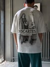Descartes Patch Baskılı Oversize T-shirt