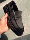 Hakiki Nubuk Deri Loafer Ayakkabı