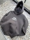 Oversize baskı detaylı sweatshırt