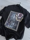 Oversize Baskılı Nakışlı T-shirt