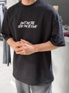 Oversize Baskılı Nakışlı T-shirt