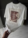 Oversize Baskılı Nakışlı T-shirt
