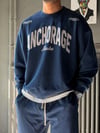 Oversize Bisiklet Yaka Sweat