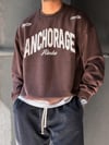 Oversize Bisiklet Yaka Sweat