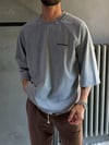 Oversize fakir kol yıkamalı t shirt