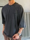 Oversize fakir kol yıkamalı t shirt2
