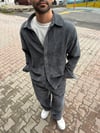 Oversize Kadife Kumaş Alt-Üst