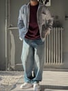 Oversize Kaşe Kumaş Gömlek
