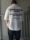 Oversize Kısa Kol Waffle Kumaş Gömlek
