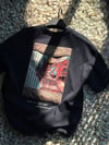 Oversize Nakışlı ve Baskı Detaylı T-shirt