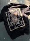 Oversize Nakışlı ve Baskı Detaylı T-shirt