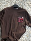 Oversize Nakışlı ve Baskı Detaylı T-shirt