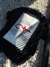 Oversize Nakışlı ve Baskı Detaylı T-shirt